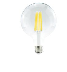 LIFE LAMPADA LED GLOBO G125 serie Filament Trasp. E27 16W FA320° 3000K