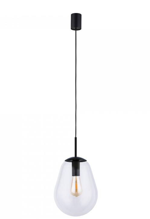 Nowodvorski Sospensione pear Black s 1 x E27 max 40W