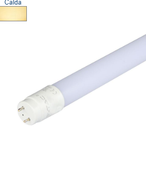 V-TAC Led tubo samsung chip - 120cm 18w g13 nano plastica 3000k