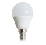 LIFE LAMPADA LED MINISFERA G45 ST E14 6.5W FA270° 4000K 220Vac LM806 RA 80