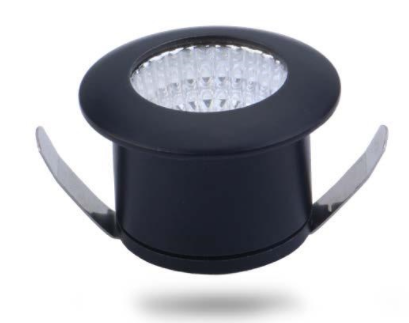 IPERLUX LED MINI SPOTLIGHT NERO AC85-265V 3W 6000K 320LM