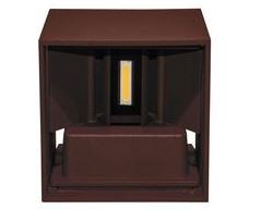 LIFE APPLIQUE a LED Quadrato, IP54, 220Vac, 7W, LUCE 3000K, 500LM, RA80