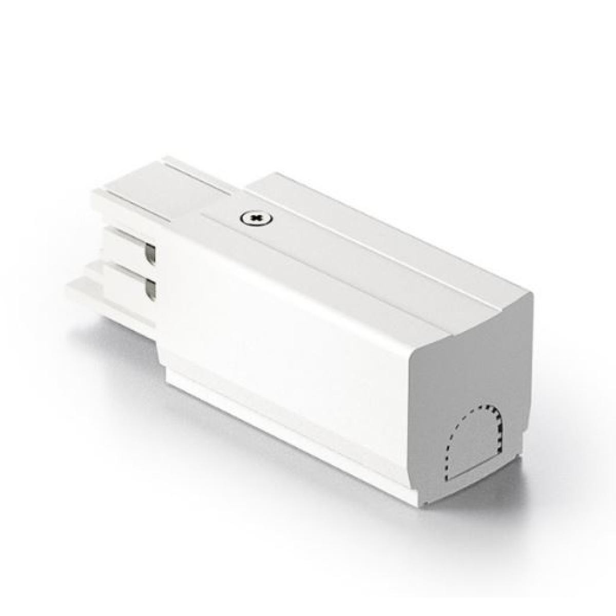 GEA LED TAPPO ELETTRIFICATO PER BINARIO BIANCO