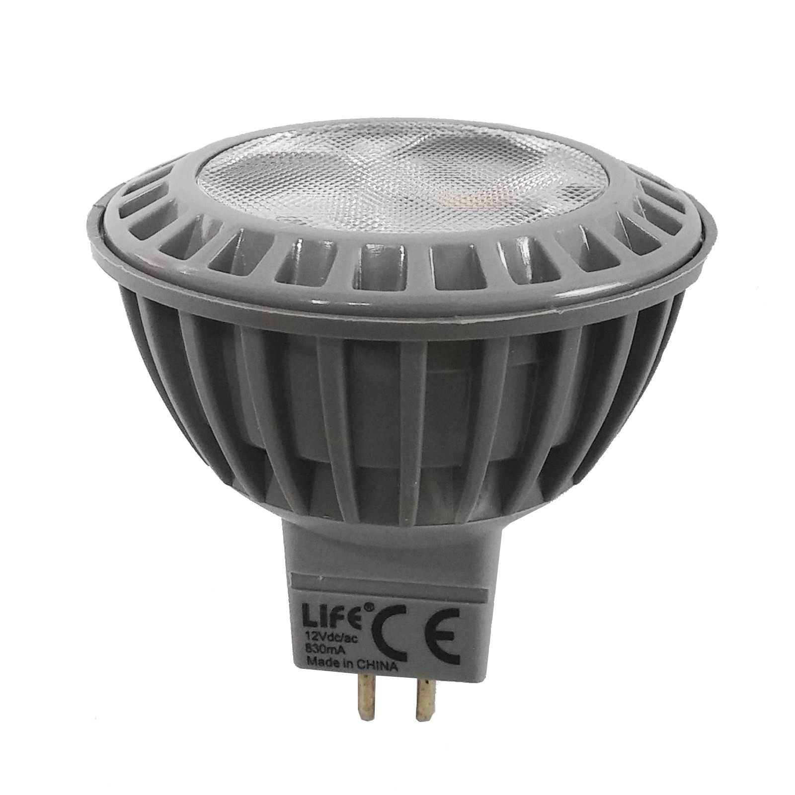 Faretto Led Lampadina Luce Naturale 5W GU5,3 MR16 LED SPOT 12V
