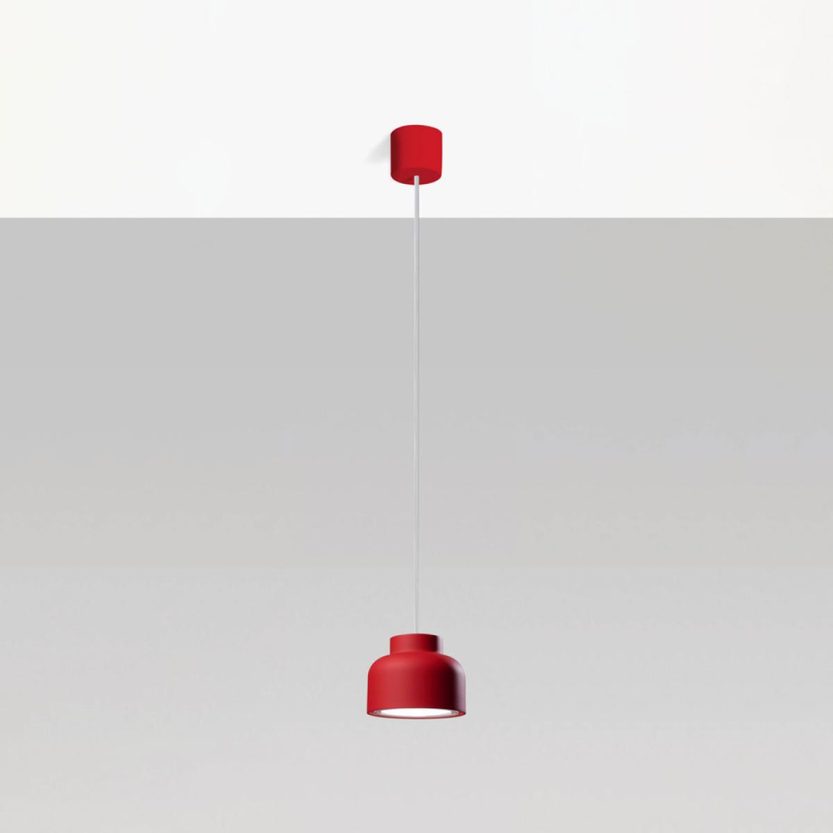 VIVIDA BOTTONE PENDANT 1X12W GX53 MAGENTA ROSONE 50-60