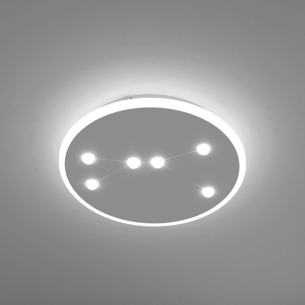 PLAFONIERA STAR 30W 3000K/4000K CCT CHANGEABLE 372XH60MM