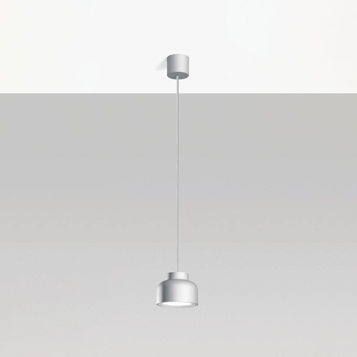 VIVIDA BOTTONE PENDANT 1X12W GX53 BIANCO ROSONE 50-60