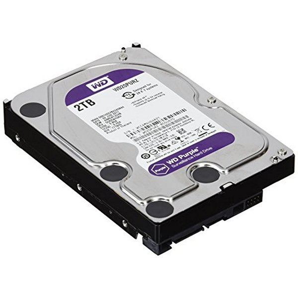 Western Digital hard disk 3.5 2tb sata 6 64mb 5.4rpm WD20PURZ CAVIAR PURPLE