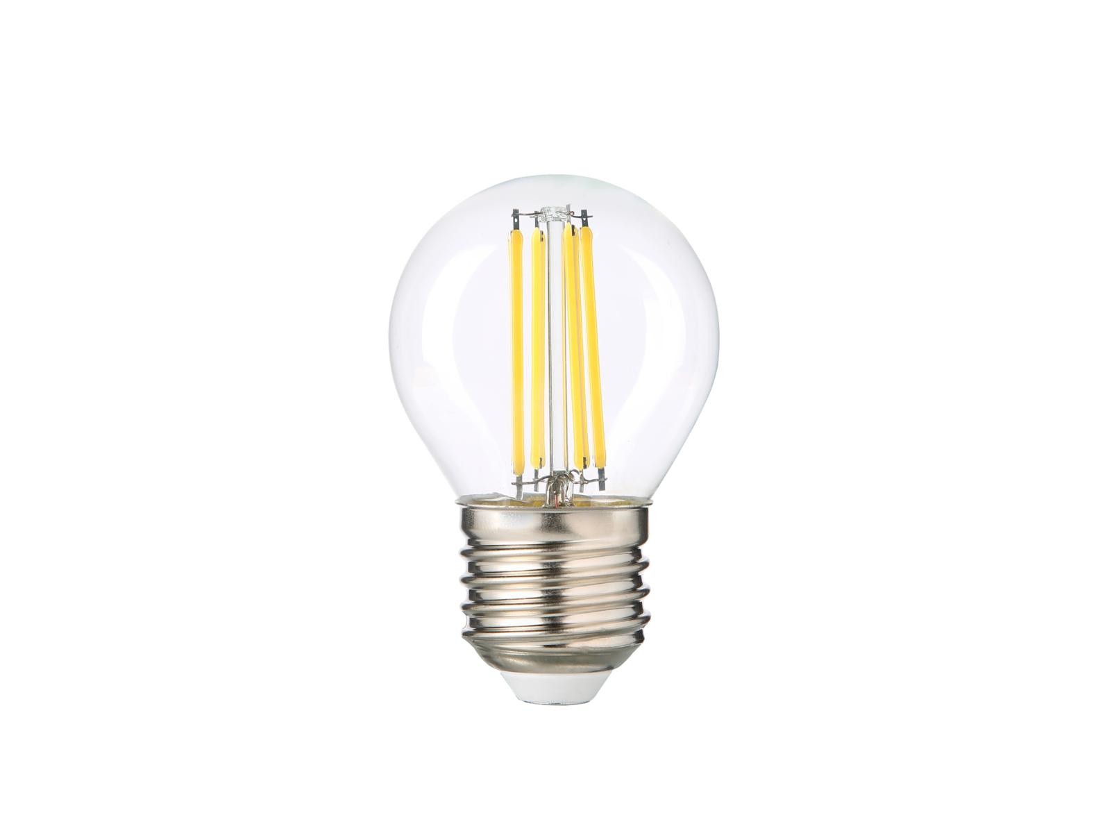 IPERLUX LED SFERA E27 FILAMENTO CHIARA 6W 4000K