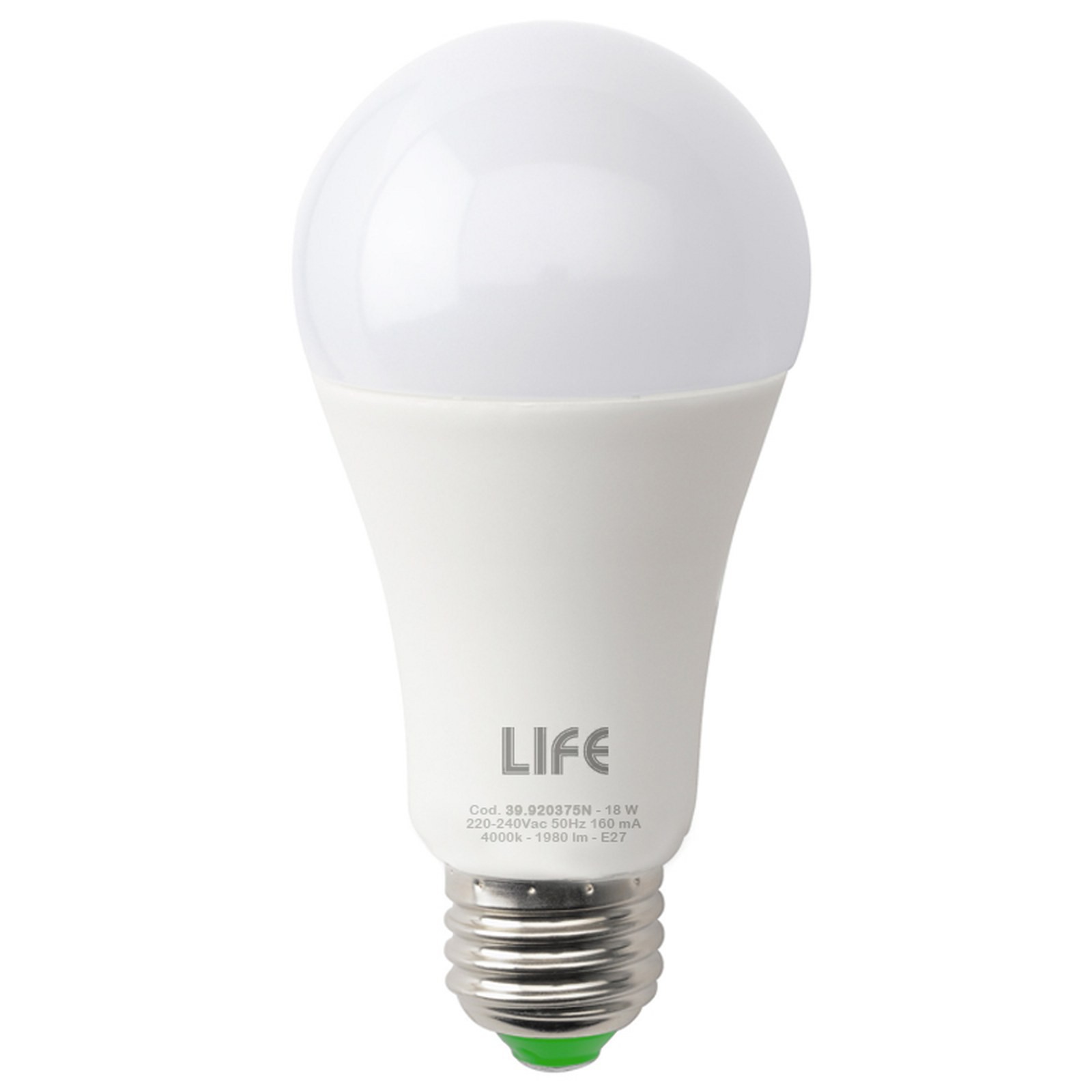LAMPADA LAMPADINA LED GOCCIA E27 15W 4000K LM1350 LIFE