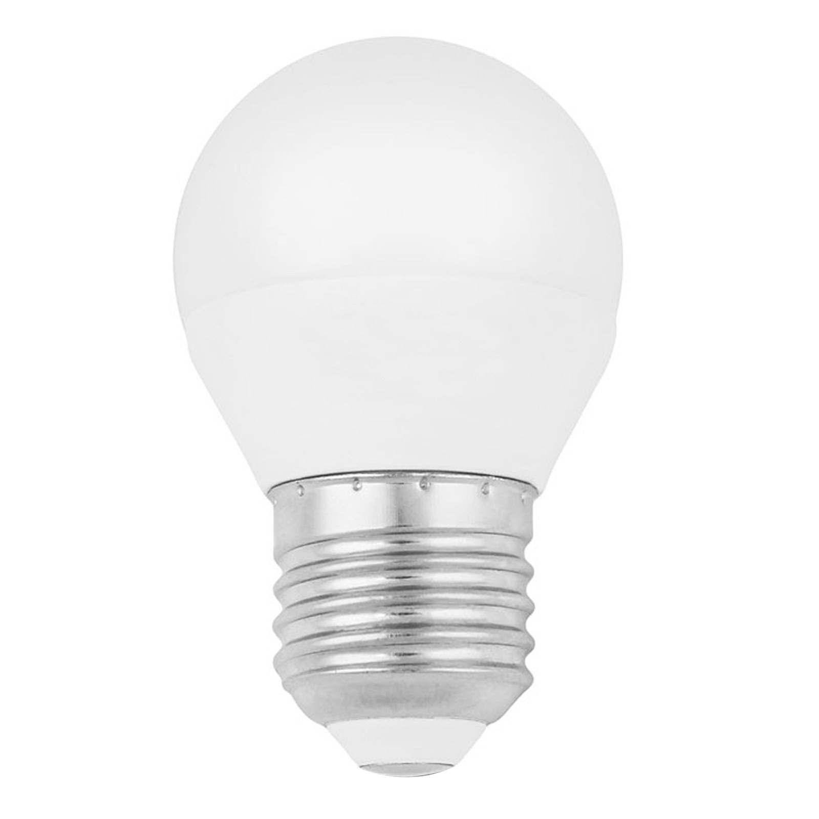 LAMPADA LED MINISFERA 45P EL, E27, 5,5W, 200°, 6500K, 220Vac, LM500, RA>80, 45*82mm BOX