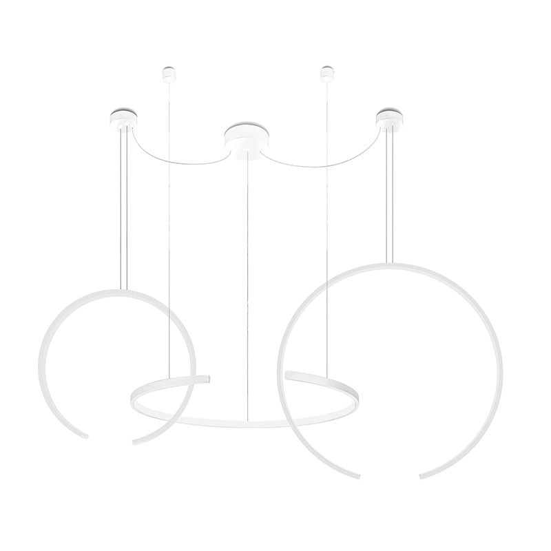 VIVIDA Olympic Pendant lamp 75W 4000K- 3000K diam.800xH1800 mm 4500LM 4700LM