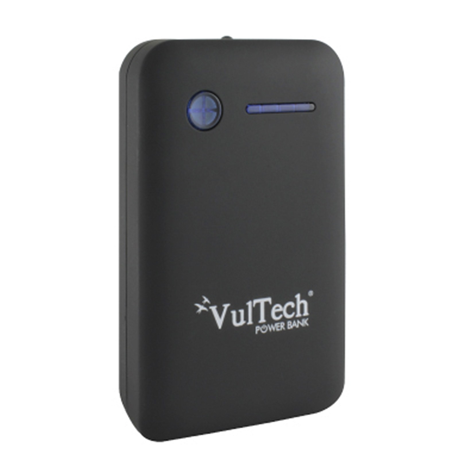 BATTERIA ESTERNA POWER BANK 6600 MAH CARICABATTERIA 2 USB X TABLET VULTECH NERO