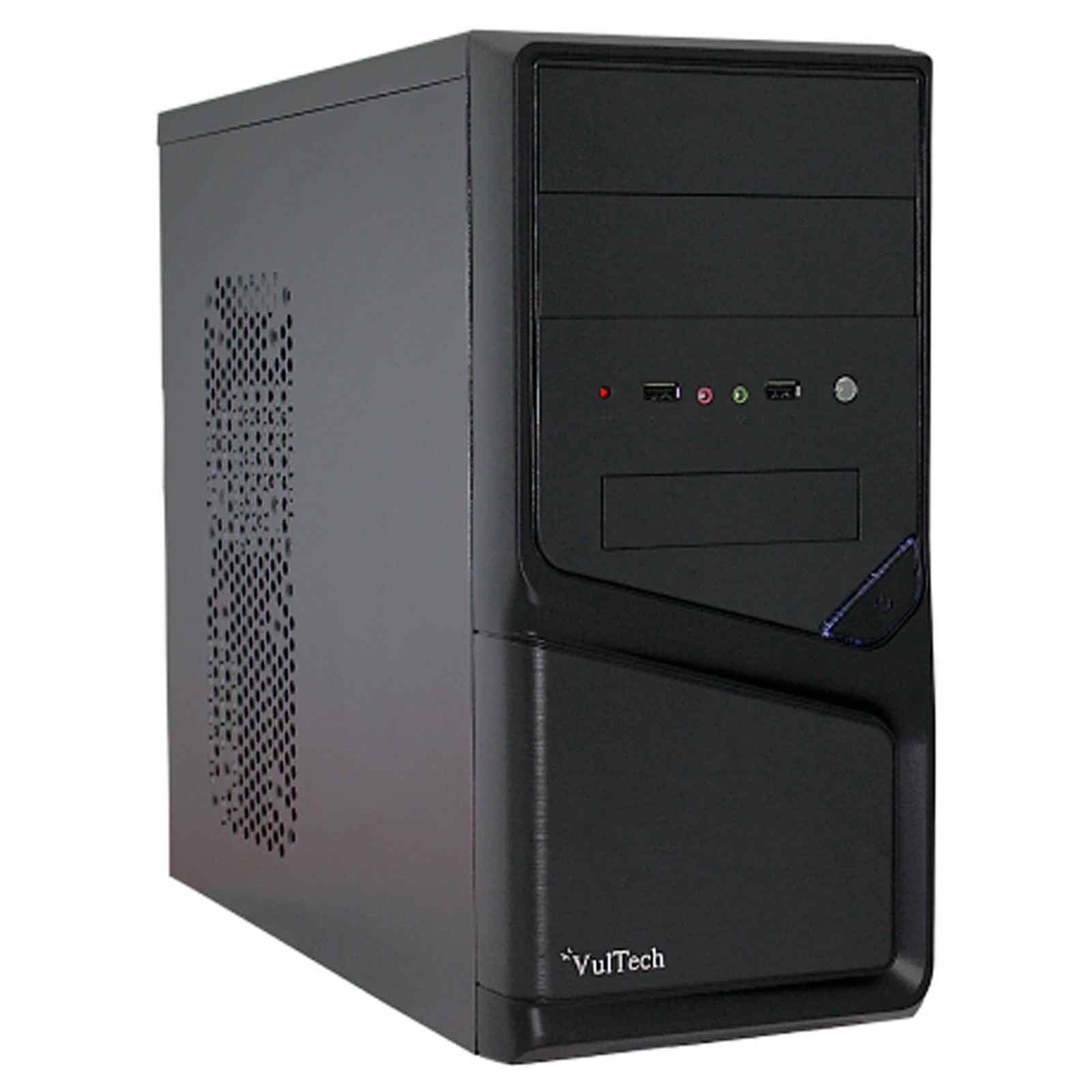 CASE CABINET MICRO ATX PER PC DESKTOP COMPUTER CON ALIMENTATORE DA 500W VULTECH