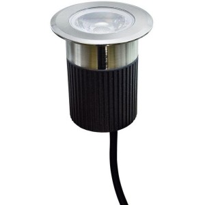 LIFE PUNTO LUCE SEGNA PASSO A PAVIMENTO, IP67, 85-264Vac, 10W,4000K, D78 F61mm,ACCIAIO