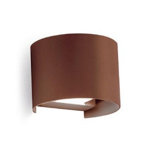 GEA LED APPLIQUE CORTEN Potenza: 2X10W Alimentazione: 220-240V AC _ 50/60Hz