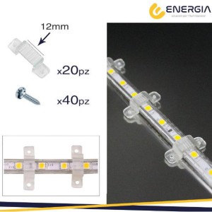ENERGIA Kit montaggio pvc per strips