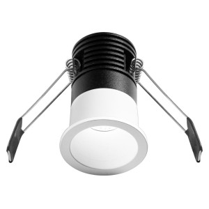 FARETTO INCASSO TONDO ANTIABBAGLIO 5W 400LM 3000K IP20 COLORE BIANCO