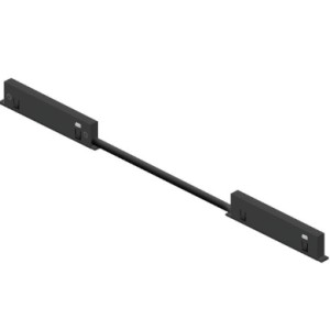 Giunto di alimentazione bidirezionale per binari 24V serie INVISIBLE 39.9TL024B*, colore NERO