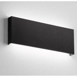 Applique nero per esterno moderna wally affralux 30w 3000k 4000k