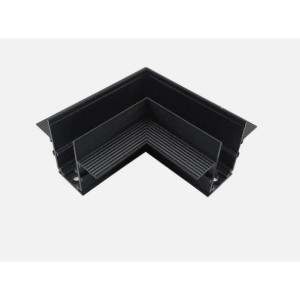 VIVIDA SOCRATE RECESSED ANGLE CONNECTOR NERO 55X55X15MM 