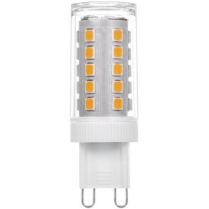 LAMPADA LED G9, 4.8W, FA300°, 6500K, 220Vac, LM650, CRI80, 18.5*55.5mm, classe D 
