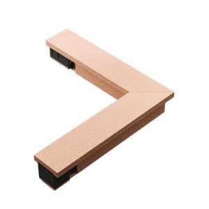 GEA LED CONNETTORE A L BIN.DEC. CHAMPAGNE