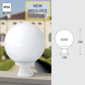Disma/g250 e27 opalino bianco