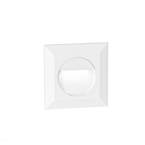 GEA LED SEGNAPASSO QUADRATO BIANCO 3W LED 3000K