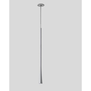 GEA LED Sospensione ad incasso singola con montatura in alluminio. Finitura argento Potenza: 7W Alimentazione: 220-240V AC _ 50/60Hz