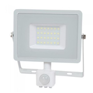 Proiettore con sensore SAMSUNG Chip Cut-OFF 30W LED funzione Corpo Bianco 6400K