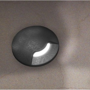 FUMAGALLI Aldo 1l black g9 1,7w faretto carrabile/segnapassi 4000k