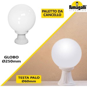 FUMAGALLI Mikrolot/g250 bianco opale e27