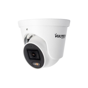 Telecamera Dome IP DUAL LIGHT SHOWCOLOR VultechVS-IPC1560D1FESC2-ECO 1/2,7'' 6 Mpx H.265 POE D-WDR 2,8mm 2 Pcs Led Luce Calda + IR LED 30M P2P SMART MICROFONO