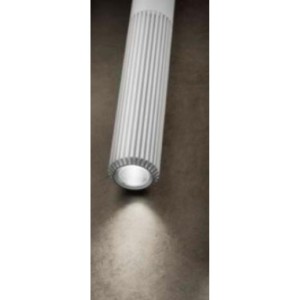 PROMOLUCE GAP SOSPENSIONE CILINDRICA ARGENTO ANODIZZATO 8W 3000/4000K