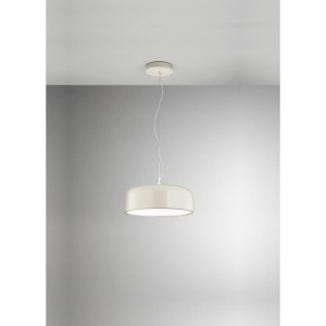 PERENZ VELIA SOSPENSIONE IN METALLO COLORE BIANCO DIAMETRO 48.5 CM