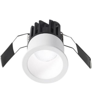GEA LUCE Faretti da incasso. Struttura e dissipatore in alluminio. Finitura in bianco opaco 8W Lumen: 656lm 4000K