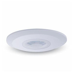 Sensore pir a soffitto slim colore bianco - v-tac