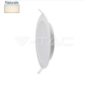 V-TAC 18w led mini pannello samsung chip backlit da incasso rotondo 4000k