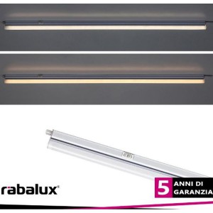 RABALUX LAMPADA DA ARMADIO Bareg cablight t5 led 12w 90cm cct (3000-4000k) white