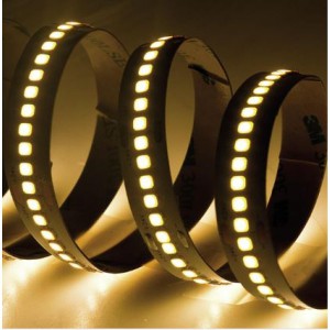 Striscia 272LED/m, 2835 IP20, 24V 23W/m, L.Calda 3000K±5%, 2800lm/m, CRI90 PREZZO per 5m - PCB 10mm