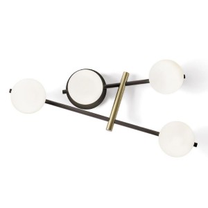 SFORZIN MILOOX KIKA LAMPADA DA PARETE 4 LUCI