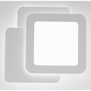 VIVIDA INTERNATIONAL TRINITY-S PLAFONIERA BIANCO 60W 3000K-4000K-6000K DIMMERABILE