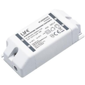 Alimentatore guscio IP20 Out: 12V 1,25A 15W In: 230Vac 50Hz, 90*40*24mm PF >0 0,5
