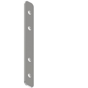 Staffa di giunzione per binari serie INVISIBLE 39.9TL024BC*, 39.9TL024BD*, 39.9TL024BE* e 39.9TL024BH*