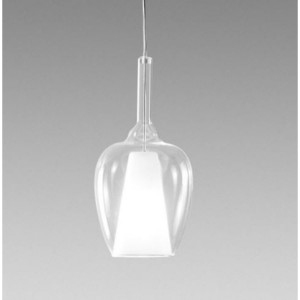 GEA LED Vetro borosilicato con incluso portalampade E27 bianco e cavo in PVC  IP20 