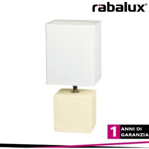 RABALUX Orlando, ceramic table lamp, e14 1x40w