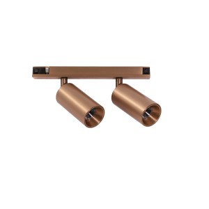 GEA LED FARETTO DOPPIO CHAMPAGNE 2X6W 3000K