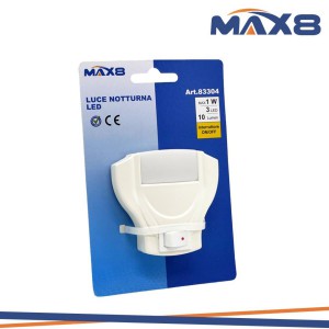 Luce notturna con pulsante on/off