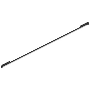 BARRA LED LINEARE PER BINARI 24V serie INVISIBLE, 18W, 120°, 4000K, LM740, CRI90, Colore Nero, 616x5x14mm